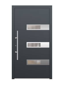 drzwi szare euroa model 3013