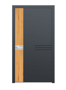 drzwi szare euroa model 5026